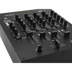 OMNITRONIC PM-422P 4-Channel DJ Mixer with Bluetooth & USB Player